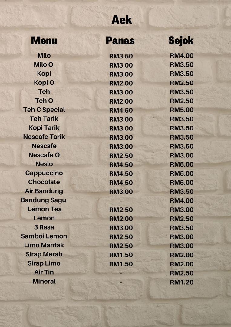 Menu #3